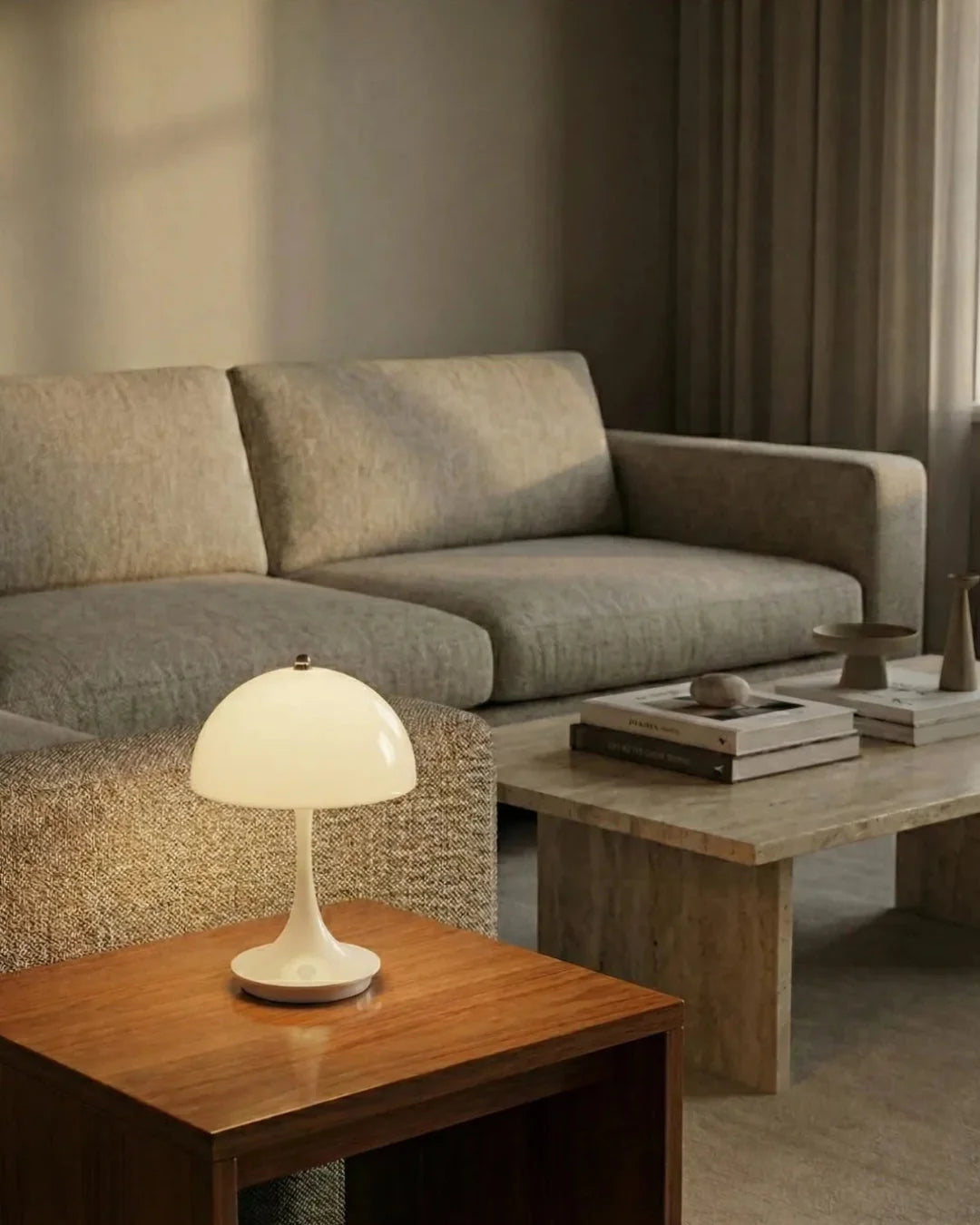 MIDO — Lampe de Chevet Tactile Sans Fil Rechargeable