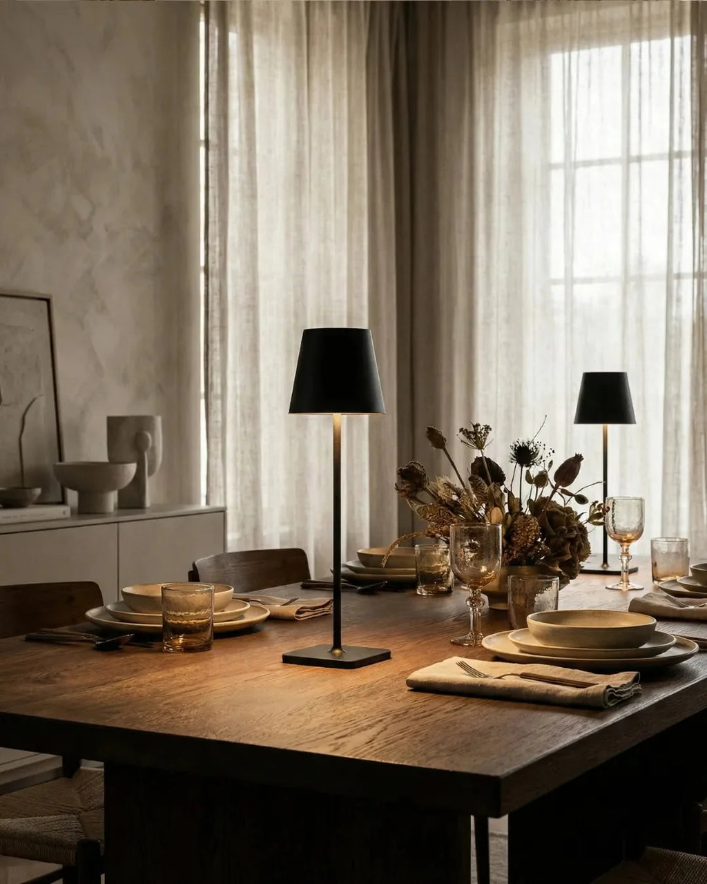 FREY — Lampe de Table Sans Fil Rechargeable pour Chambre et Chevet