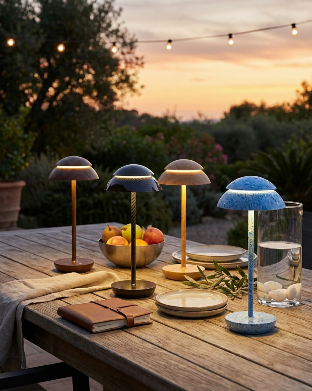 DESKA — Lampe de Table Sans Fil Rechargeable pour Chambre et Chevet