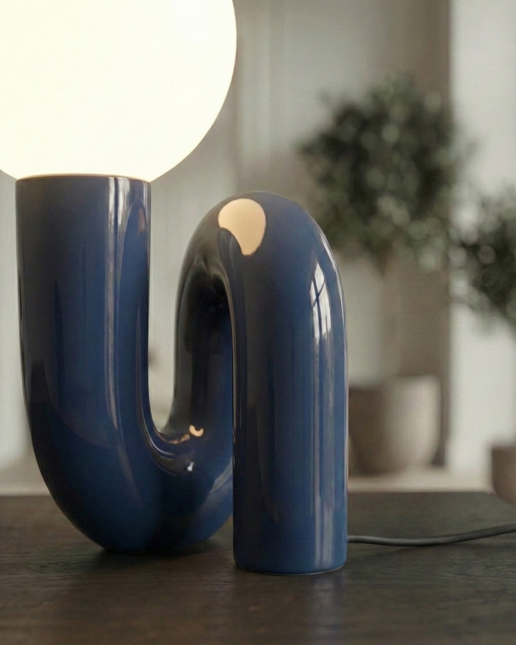 ARCA — Lampe de Table en Verre pour Salon et Bureau