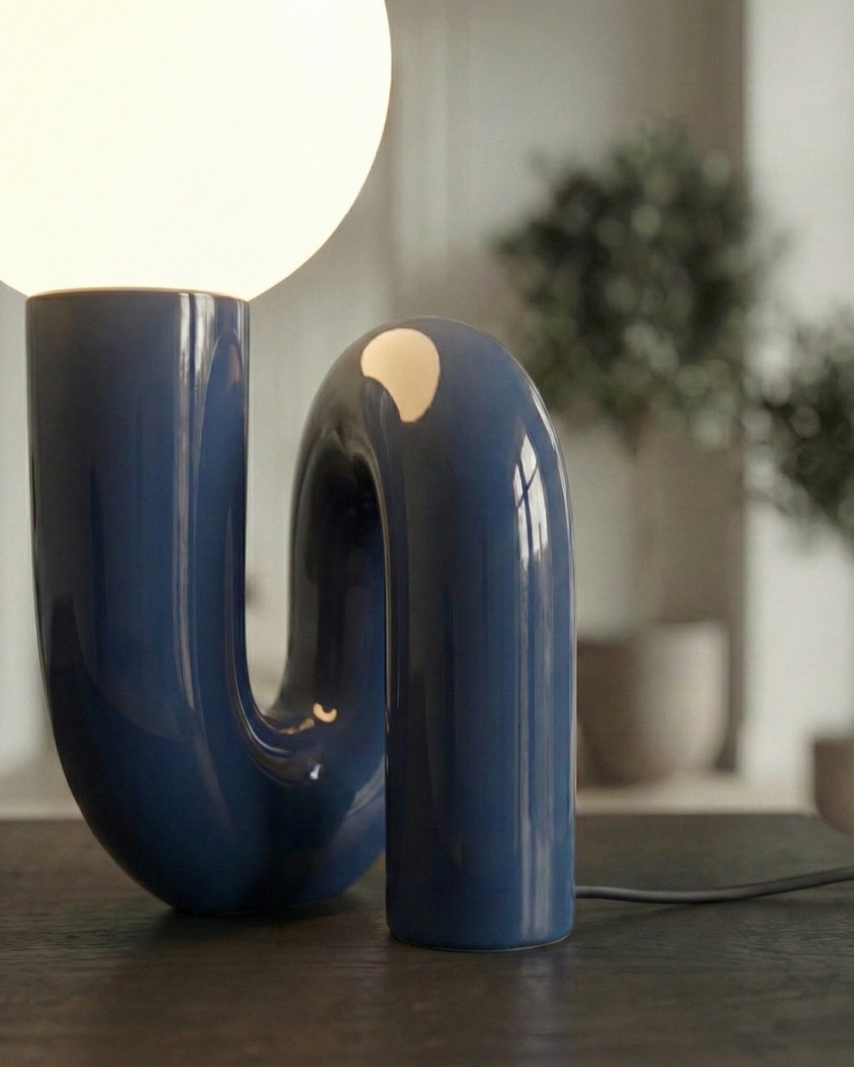 ARCA — Lampe de Table en Verre pour Salon et Bureau