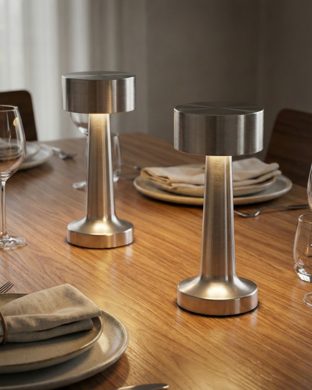 ELDA — Lampe de Table Sans Fil Rechargeable pour Chambre et Chevet