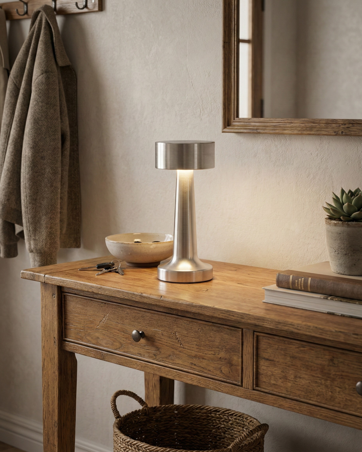 ELDA — Lampe de Table Sans Fil Rechargeable pour Chambre et Chevet