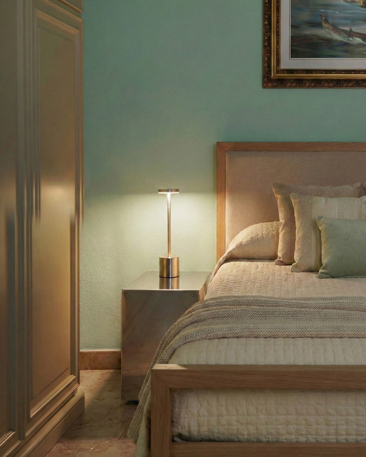 NOVA — Lampe de Table Sans Fil Rechargeable pour Chambre et Chevet