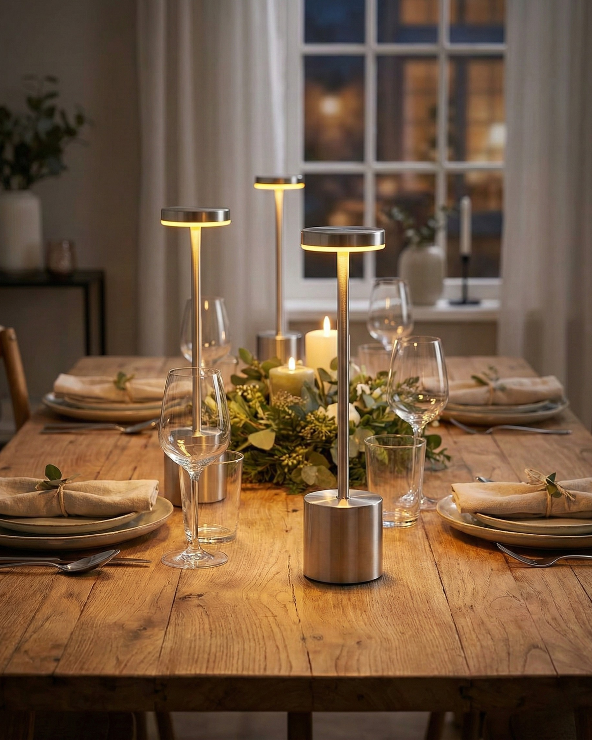 NOVA — Lampe de Table Sans Fil Rechargeable pour Chambre et Chevet