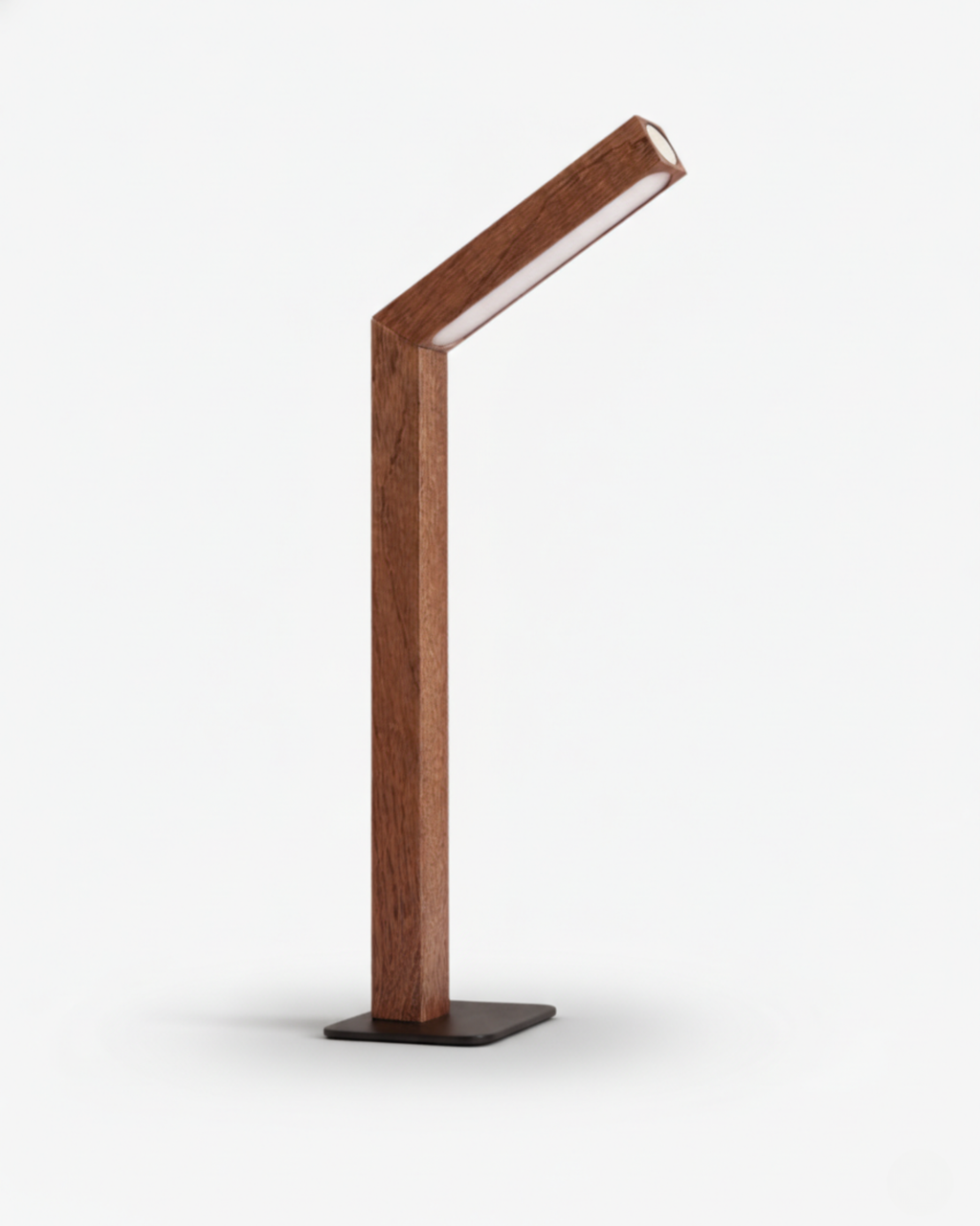WOODI — Lampe de Chevet en Bois, Sans Fil Rechargeable