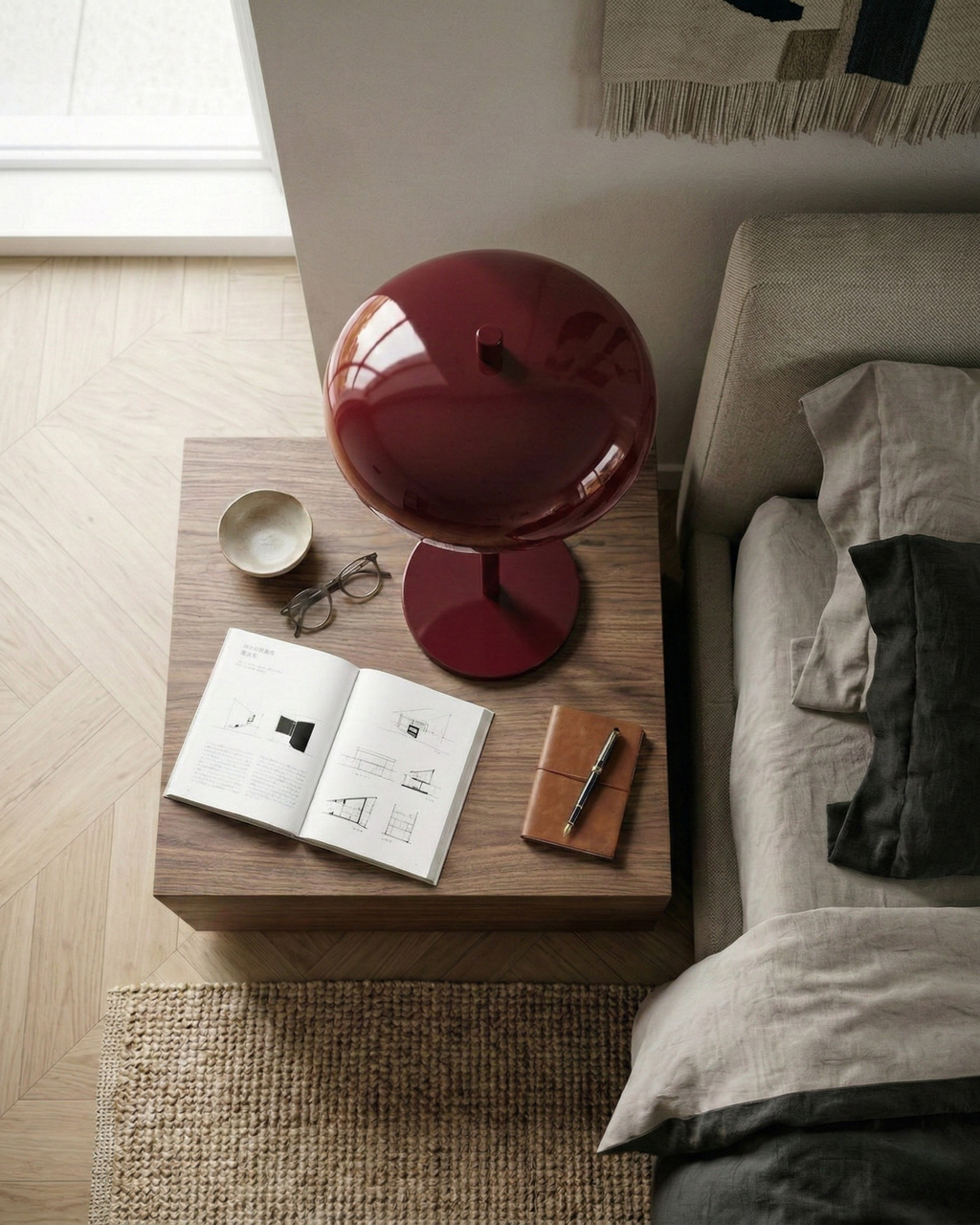 NARI — Lampe de Table Sans Fil Rechargeable pour Chambre et Chevet