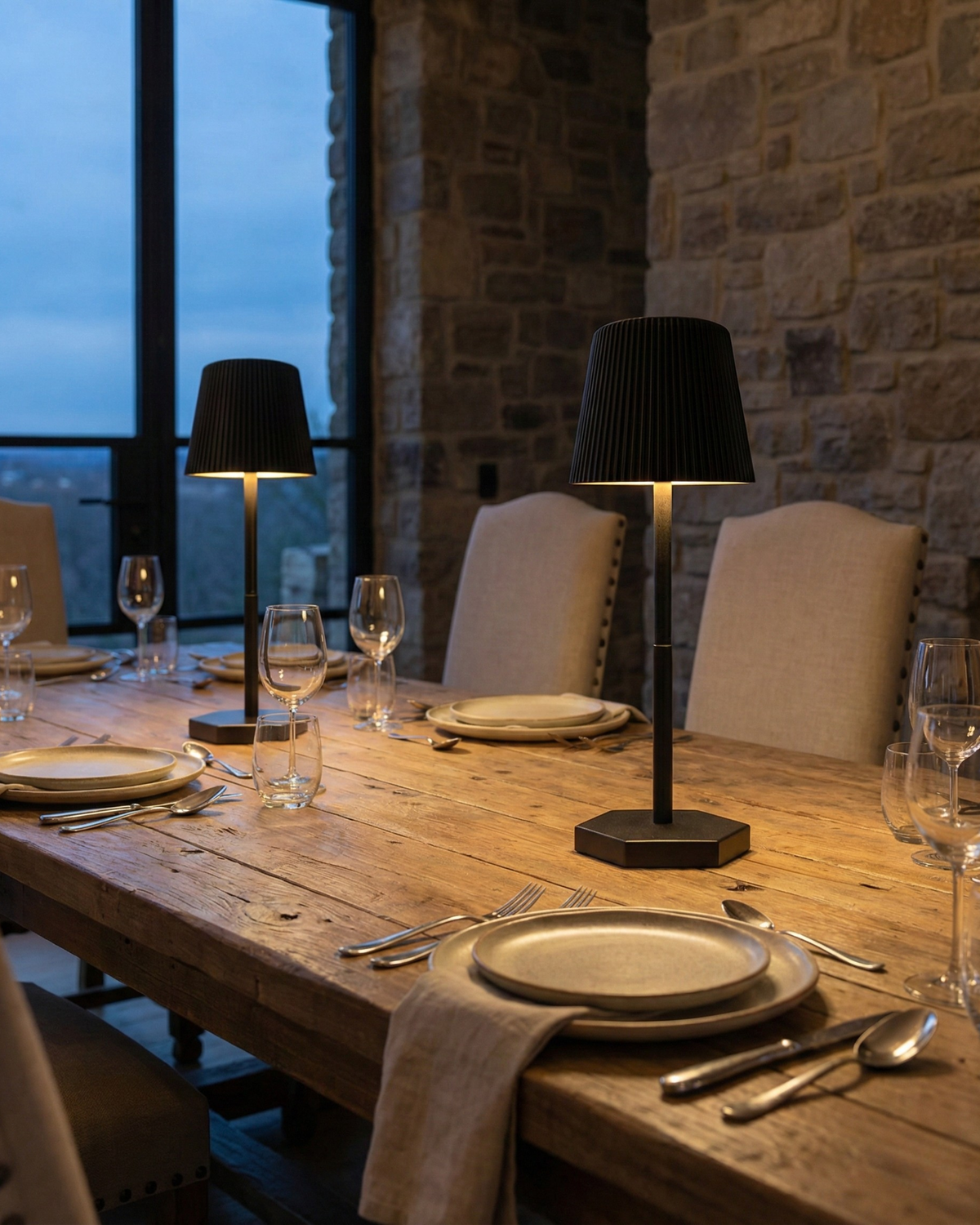 TOVI — Lampe de Table Sans Fil Rechargeable pour Chambre et Chevet