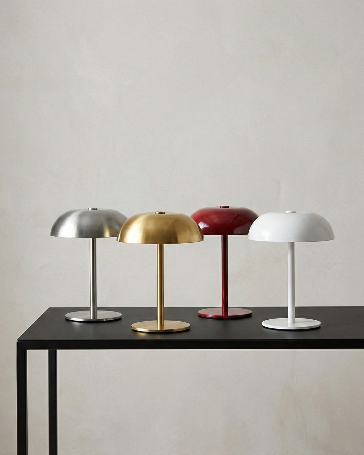 MALMO — Lampe de Chevet Sans Fil Rechargeable, Dimmable LED