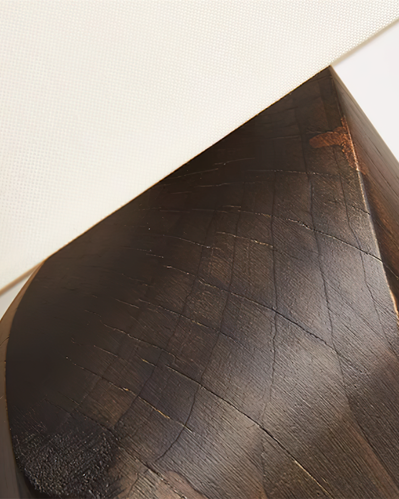 KALLE — Lampe de Table en Bois, Dimmable pour Salon et Bureau