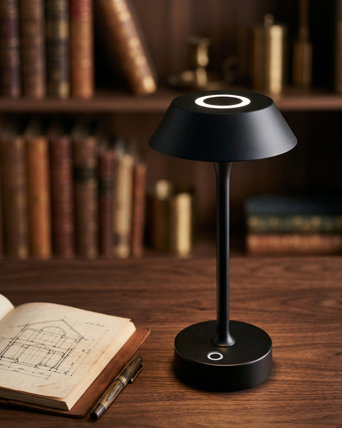 RUVA — Lampe de Table Tactile pour Salon et Bureau