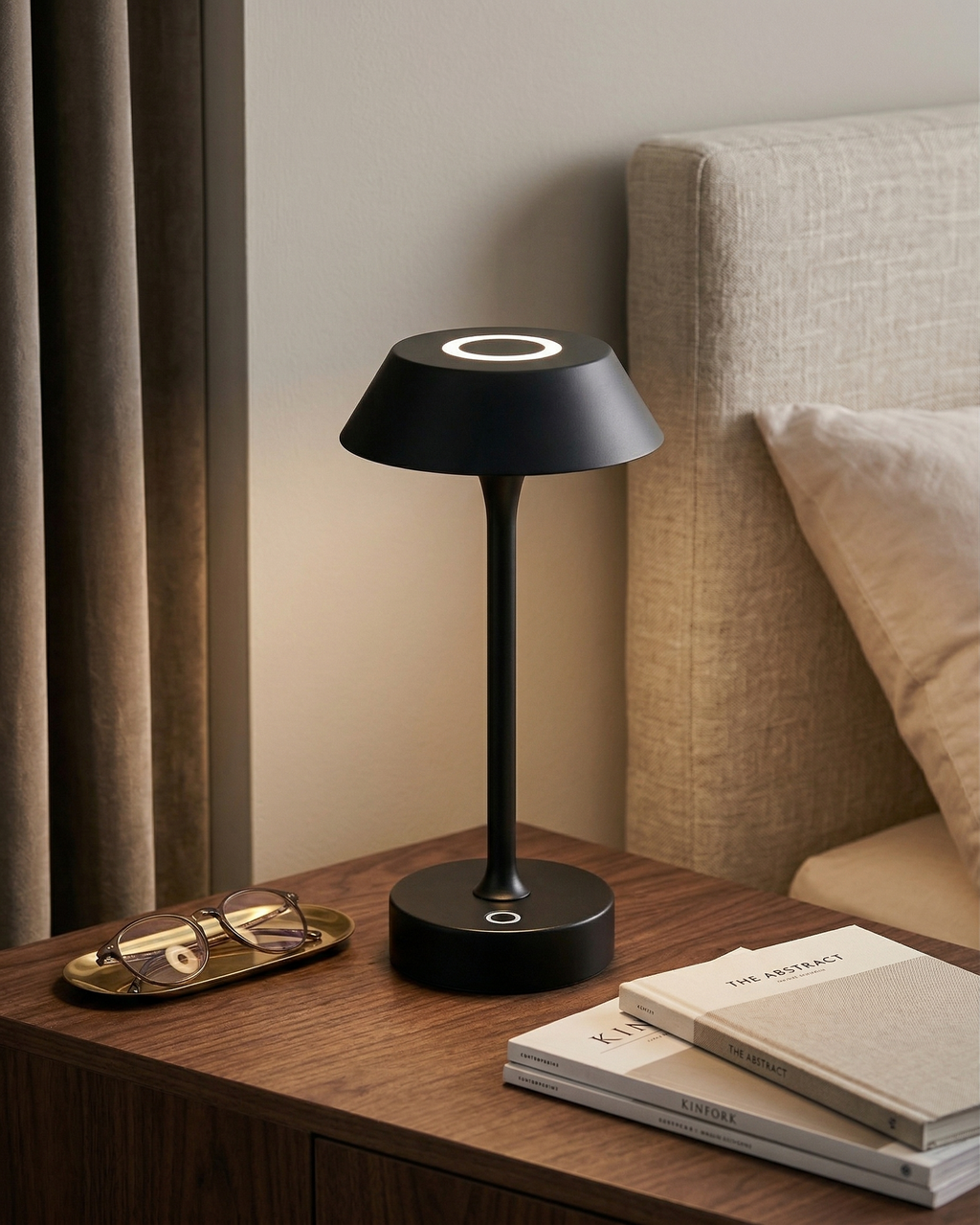 RUVA — Lampe de Table Tactile pour Salon et Bureau