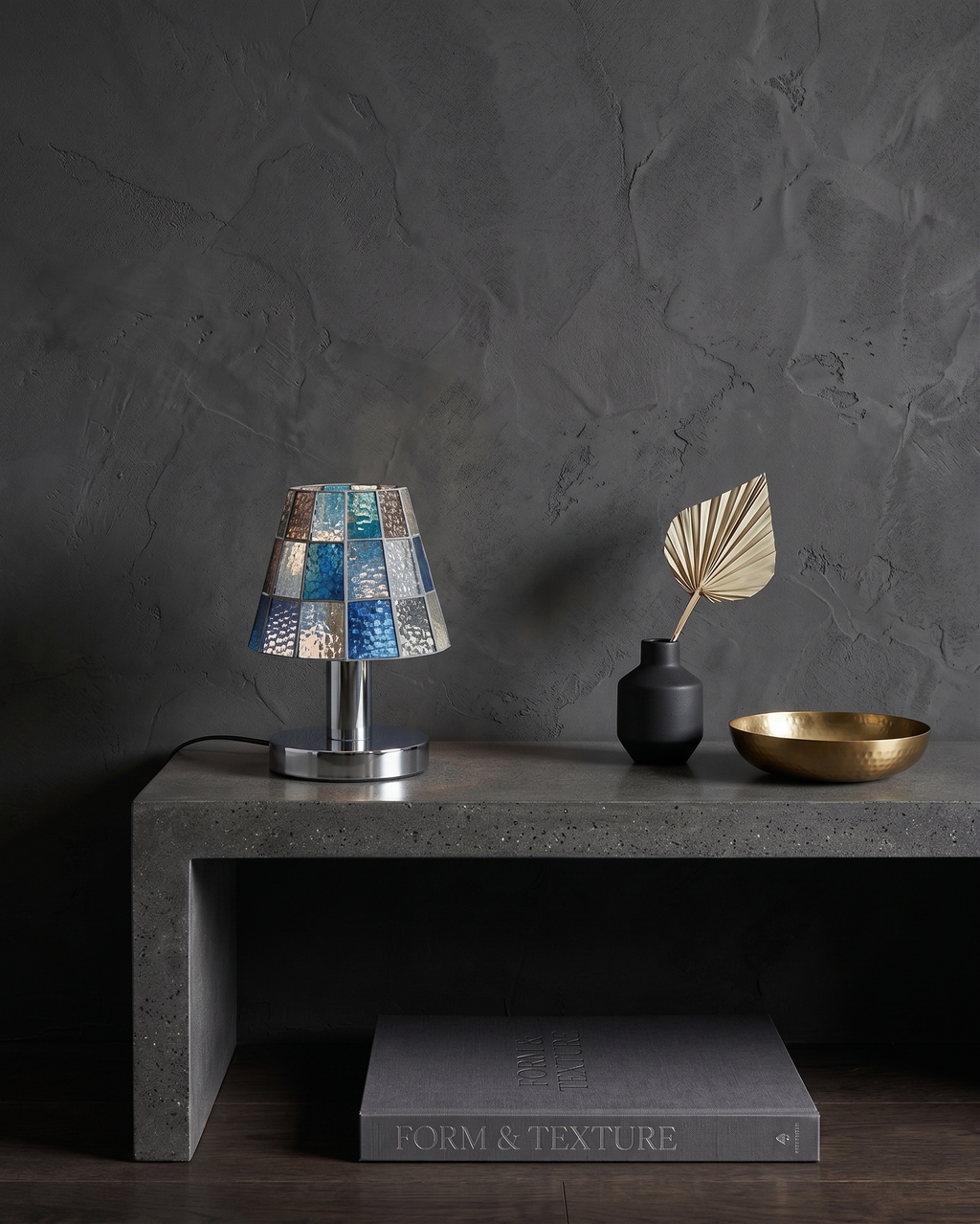 KALI — Lampe de Table en Verre, Dimmable pour Salon