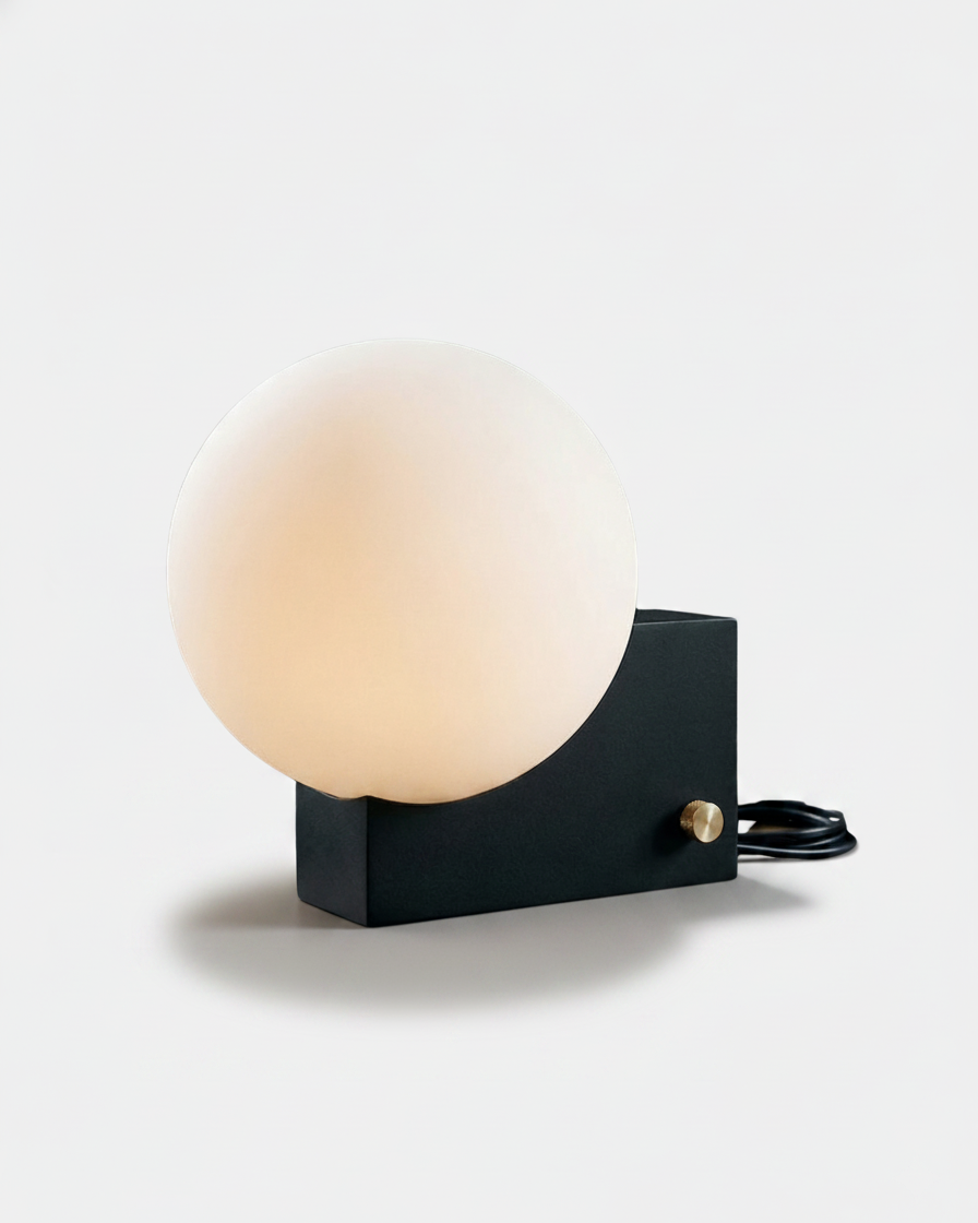 TERO — Lampe de Table en Verre, Dimmable pour Salon et Bureau