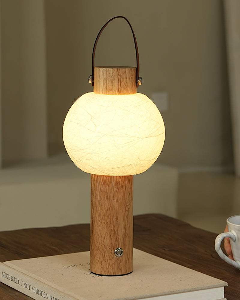 VENA — Lampe de Table en Bois pour Salon et Bureau