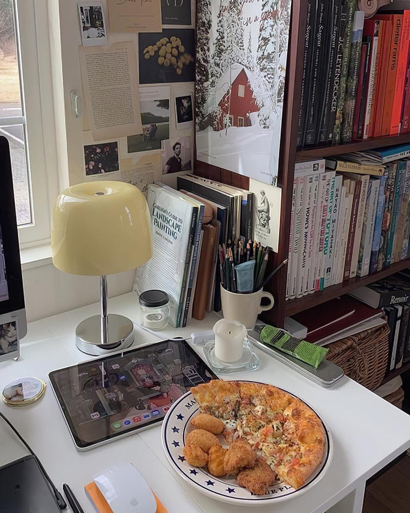 RANGU — Lampe de Table en Verre pour Salon et Bureau