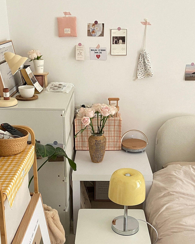 RANGU — Lampe de Table en Verre pour Salon et Bureau