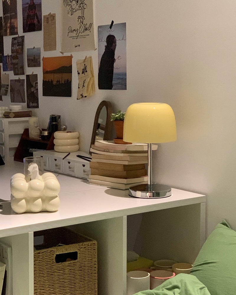 RANGU — Lampe de Table en Verre pour Salon et Bureau