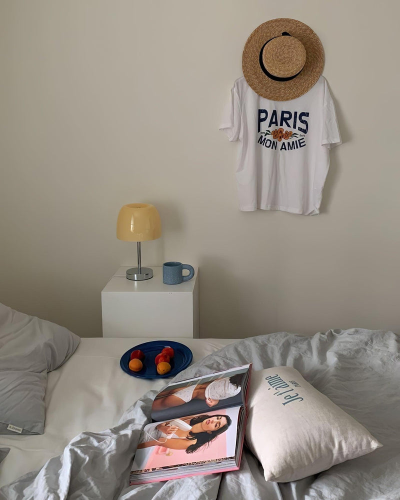 RANGU — Lampe de Table en Verre pour Salon et Bureau