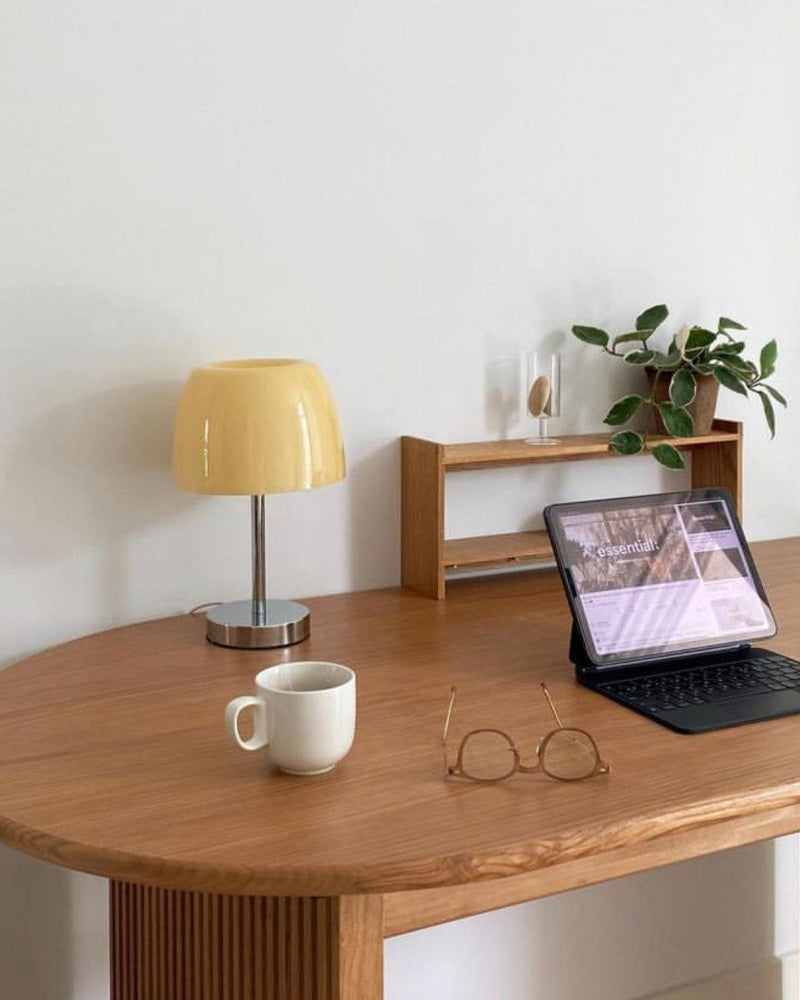 RANGU — Lampe de Table en Verre pour Salon et Bureau