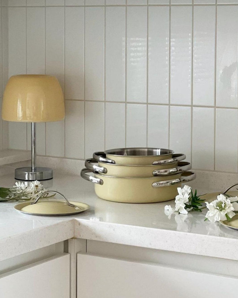 RANGU — Lampe de Table en Verre pour Salon et Bureau