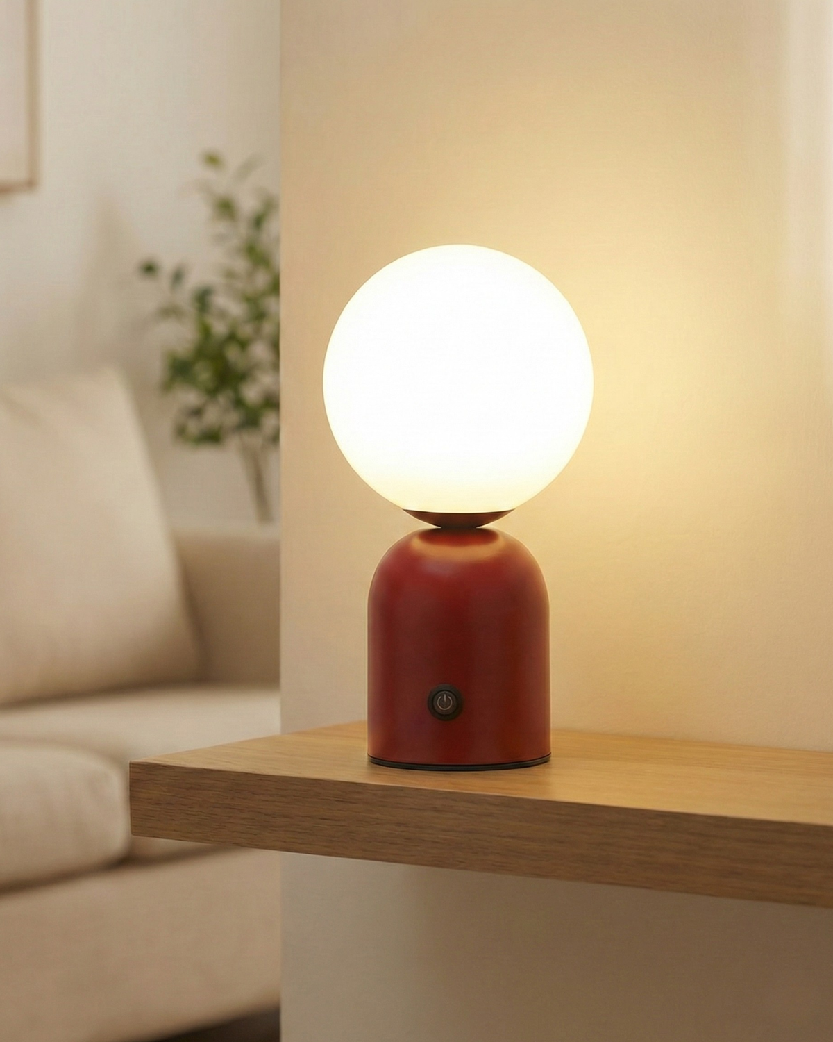 LUMI — Lampe de Table Sans Fil Rechargeable pour Chambre et Chevet