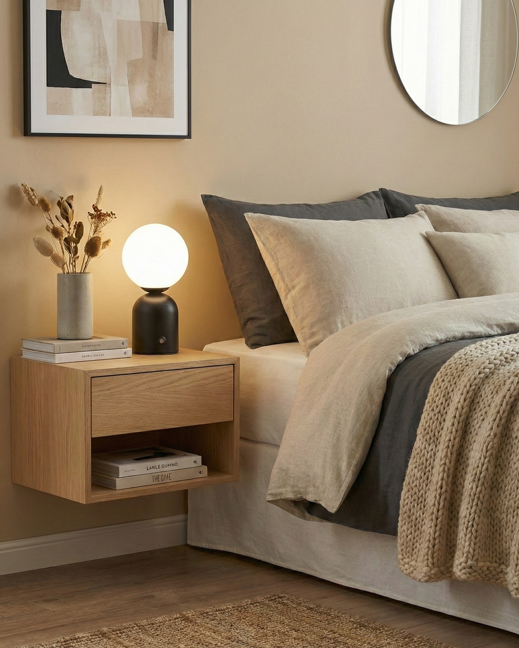 LUMI — Lampe de Table Sans Fil Rechargeable pour Chambre et Chevet