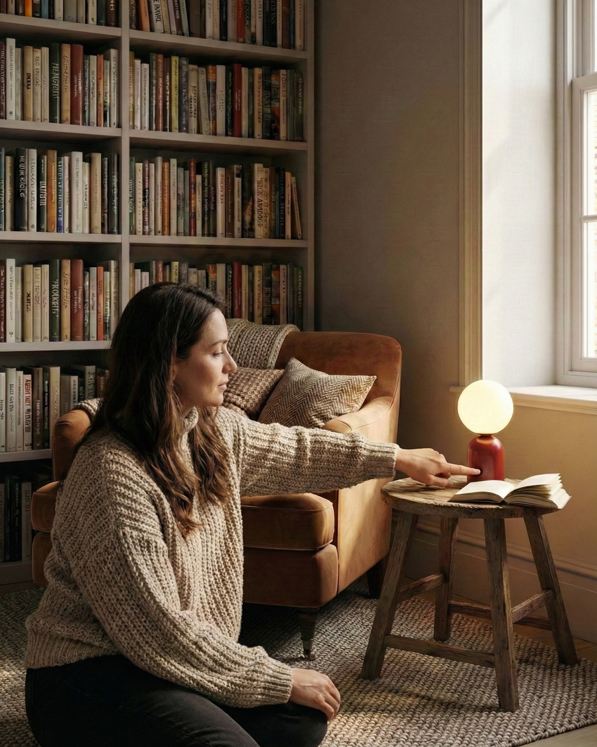 LUMI — Lampe de Table Sans Fil Rechargeable pour Chambre et Chevet