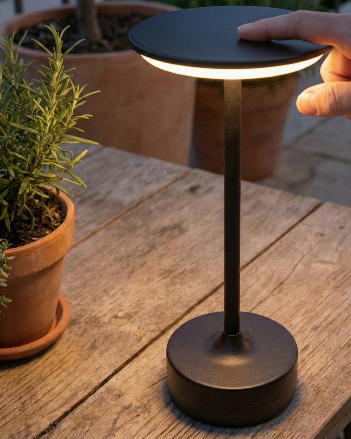 LORA — Lampe de Table Sans Fil Rechargeable pour Chambre et Chevet