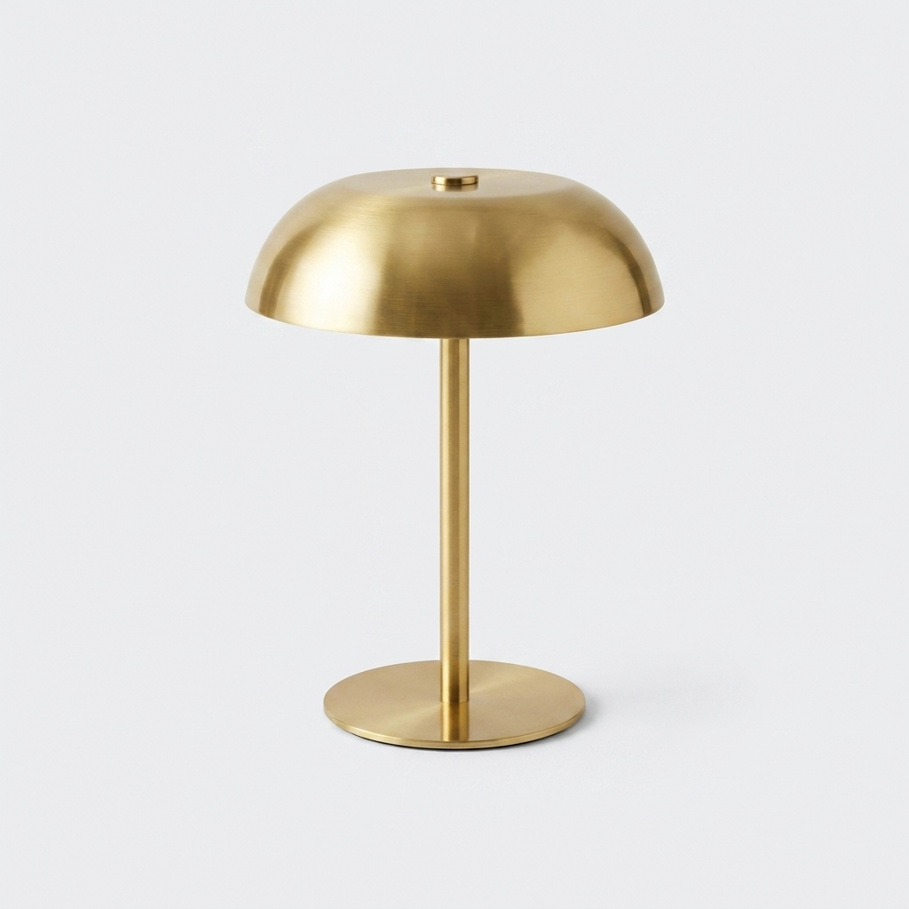 Lampe de chevet sans fil MALMO coloris doré