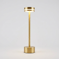 Petite lampe de chevet sans fil LYSA coloris doré