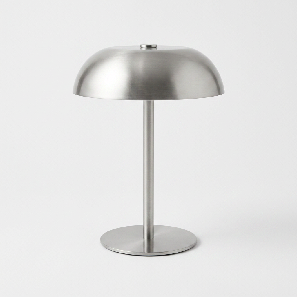 Lampe de chevet sans fil MALMO coloris argent