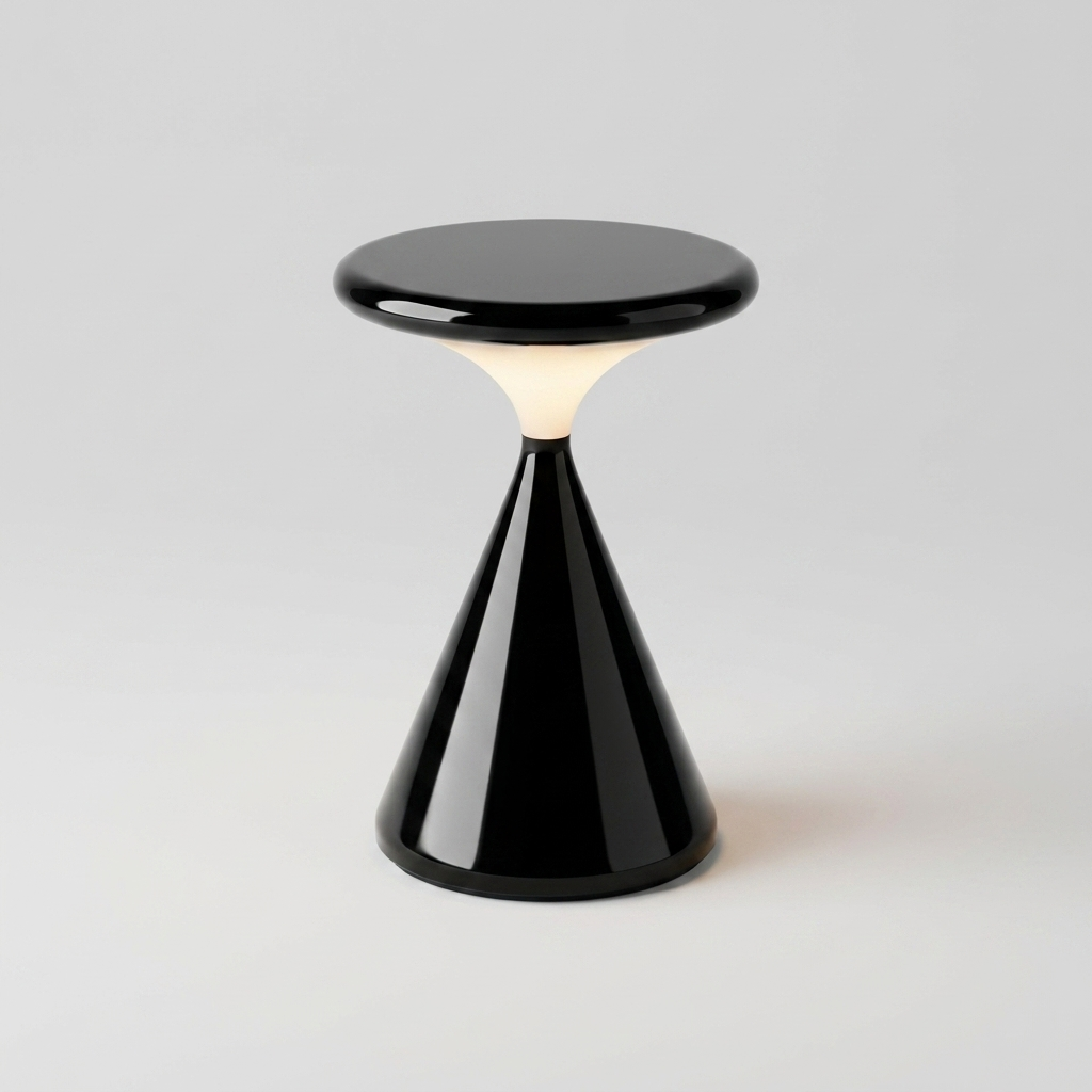 Lampe de table sans fil KONI coloris noir