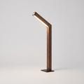 Lampe de chevet en bois WOODI bois foncé