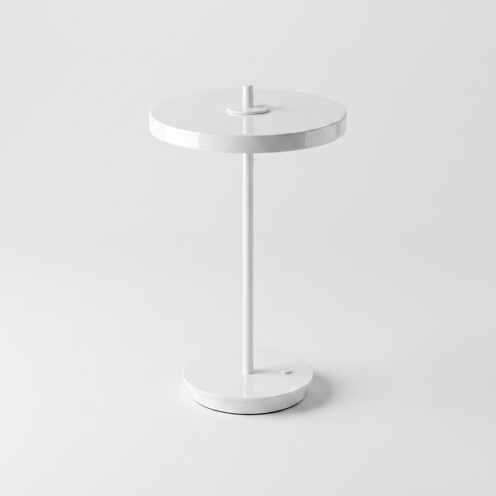 Lampe de table sans fil SKEN coloris blanc