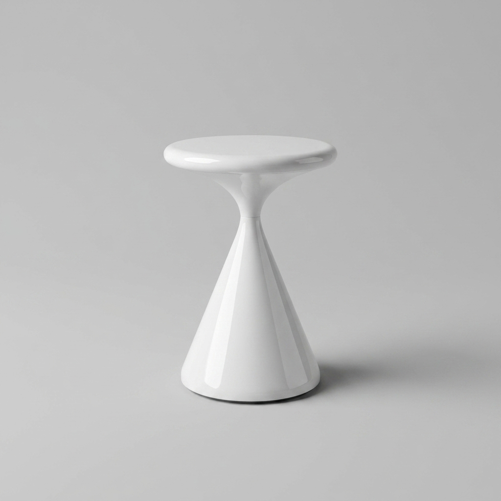 Lampe de table sans fil KONI coloris blanc