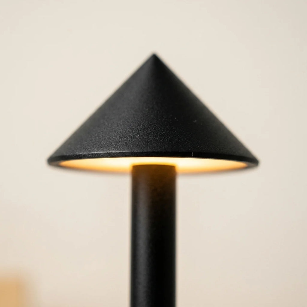 Lampe a poser sans fil Noir Mat
