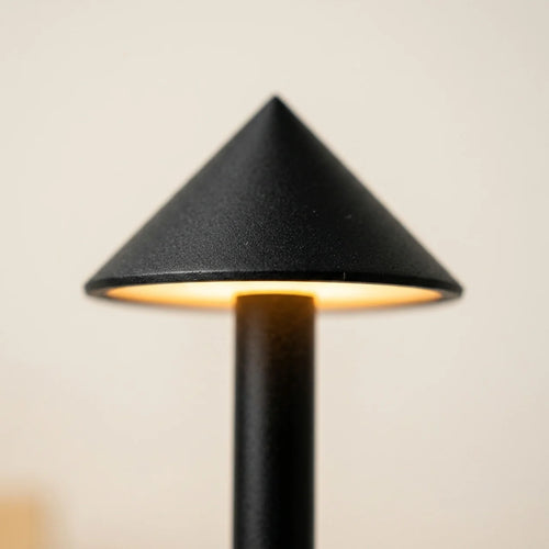 Lampe a poser sans fil Noir Mat