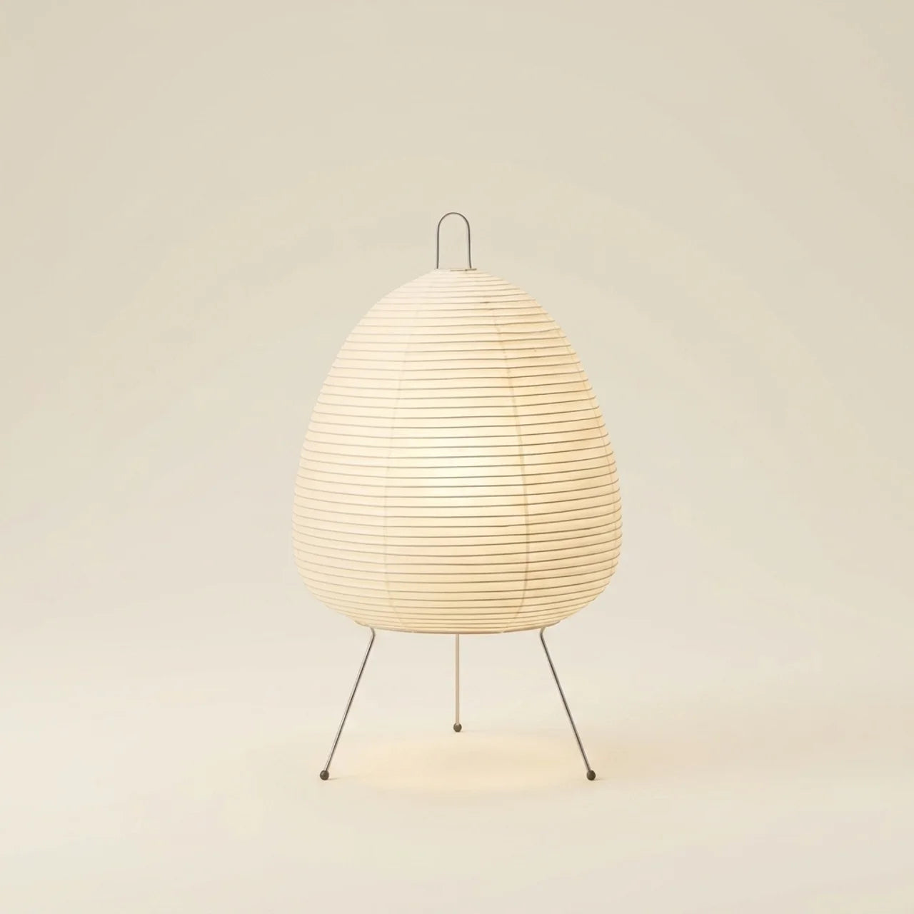 Lampe Japonaise en Papier de Riz – Lumière d'Ambiance Chaleureuse