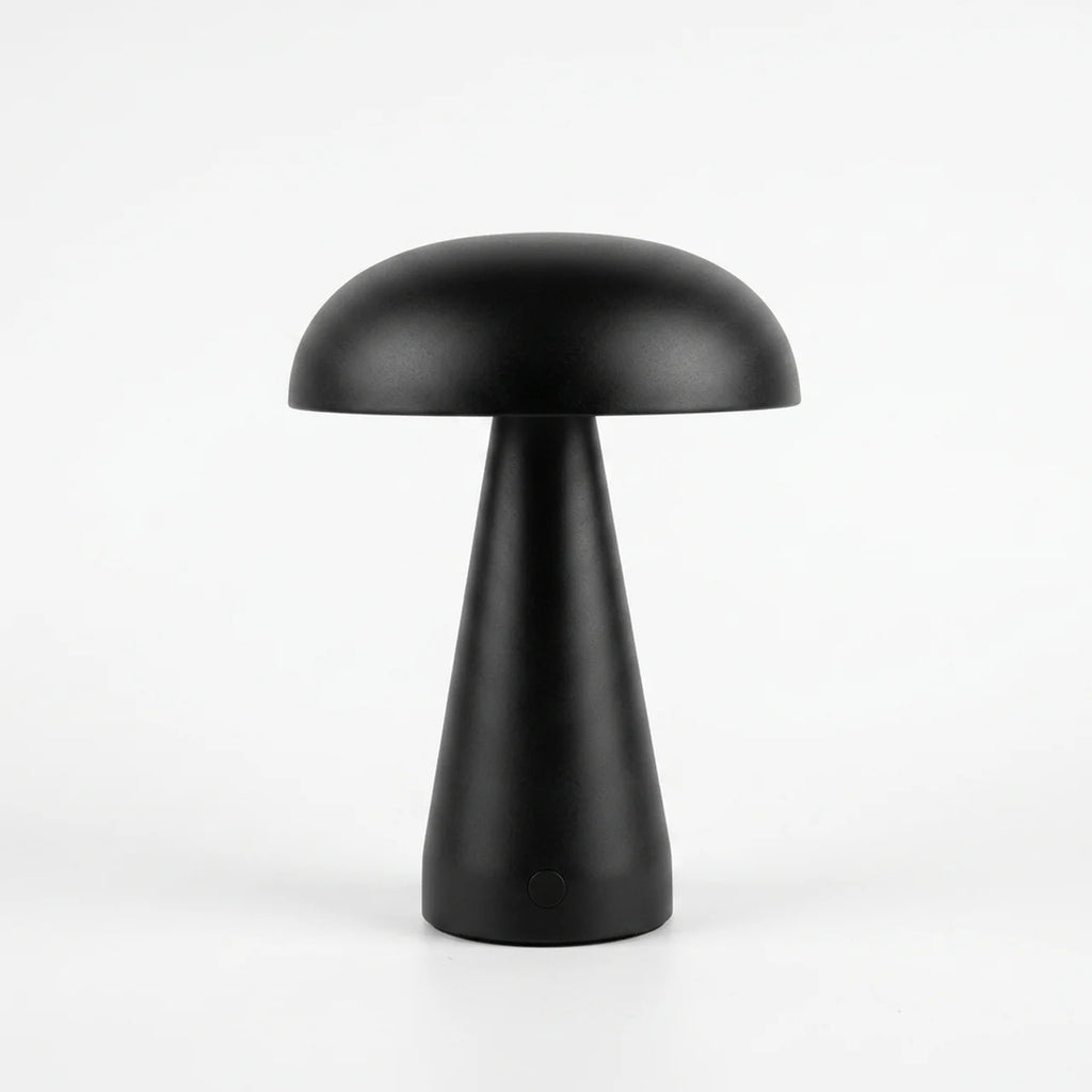 Veilleuse Champignon LED Sans Fil Tactile – Noir