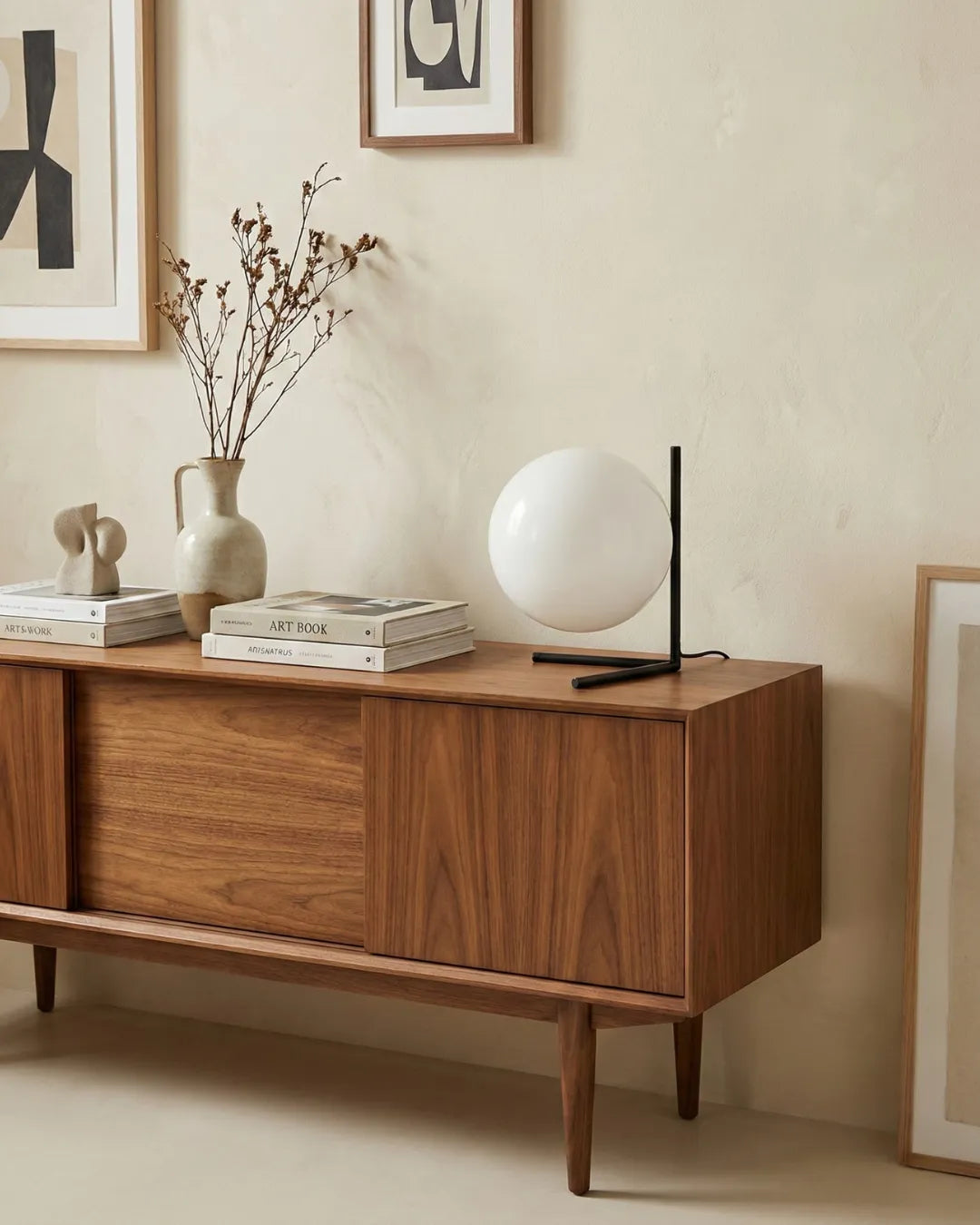 KAEN — Lampe de Table en Verre pour Salon et Bureau