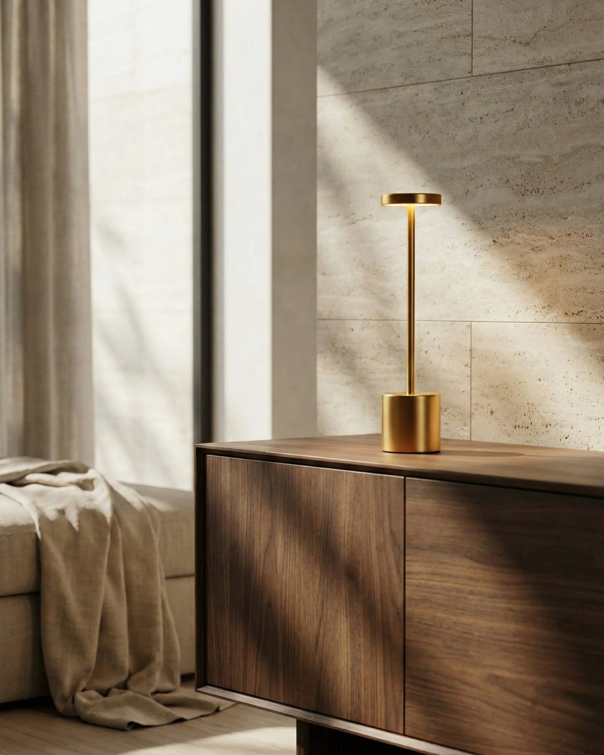 NOVA — Lampe de Table Sans Fil Rechargeable pour Chambre et Chevet