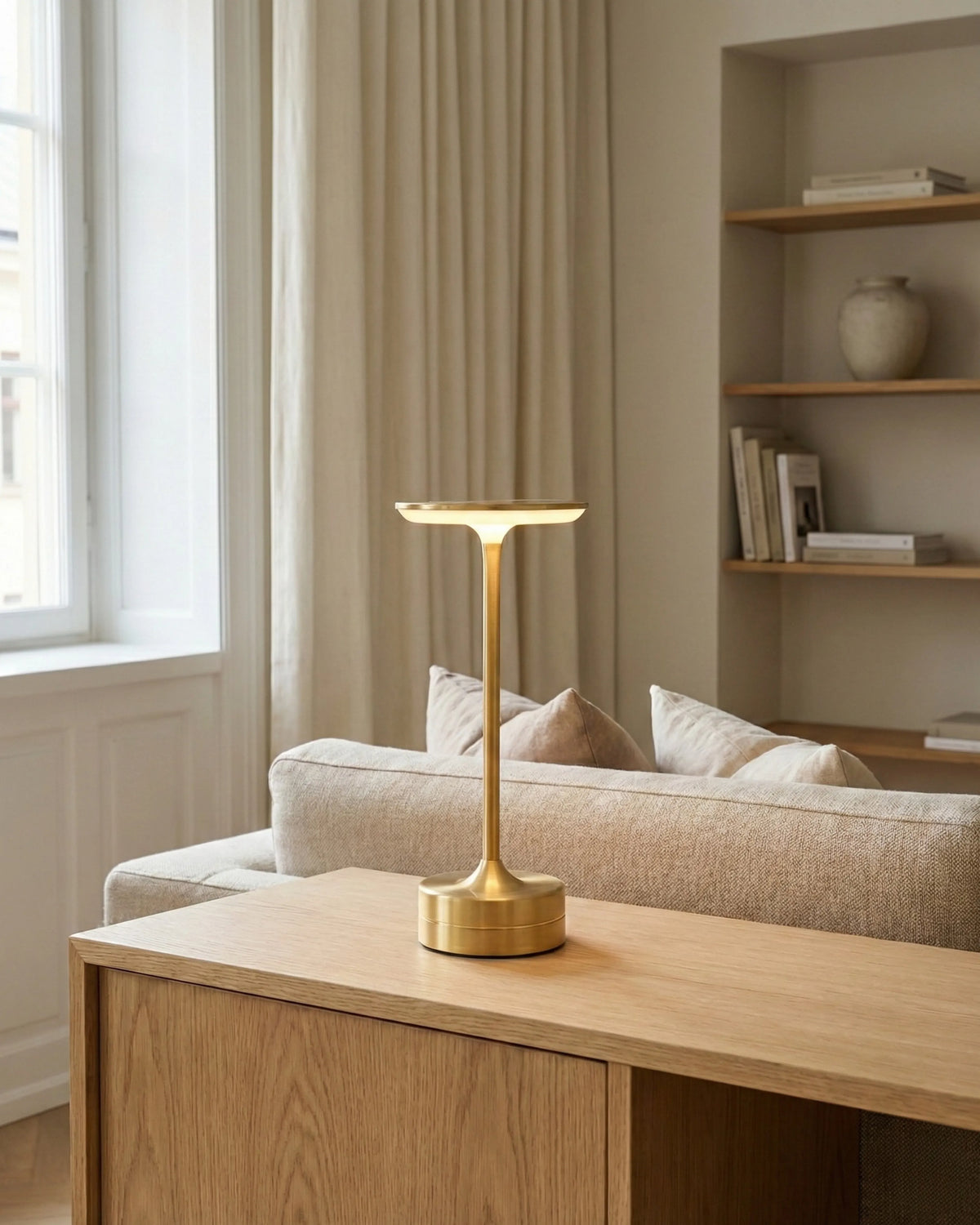 LORA — Lampe de Table Sans Fil Rechargeable pour Chambre et Chevet