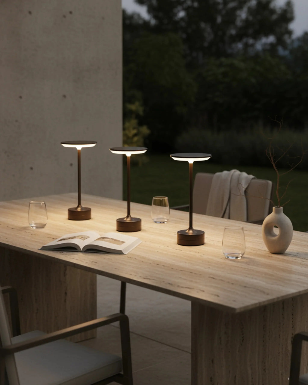 LORA — Lampe de Table Sans Fil Rechargeable pour Chambre et Chevet