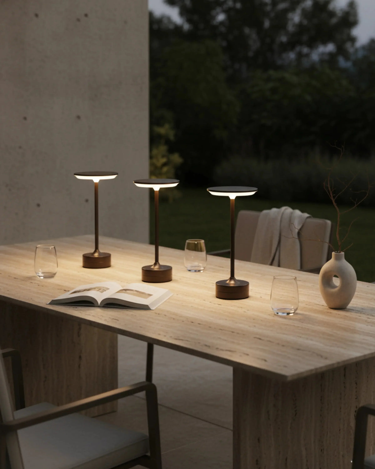 LORA — Lampe de Table Sans Fil Rechargeable pour Chambre et Chevet