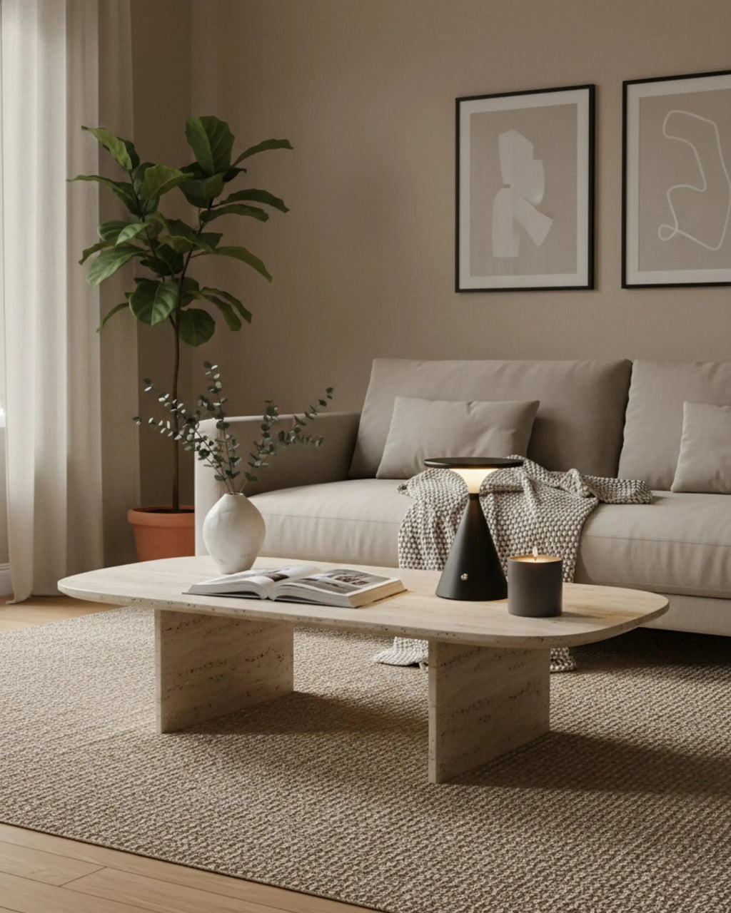 VEGA — Lampe de Table Sans Fil Rechargeable pour Chambre et Chevet