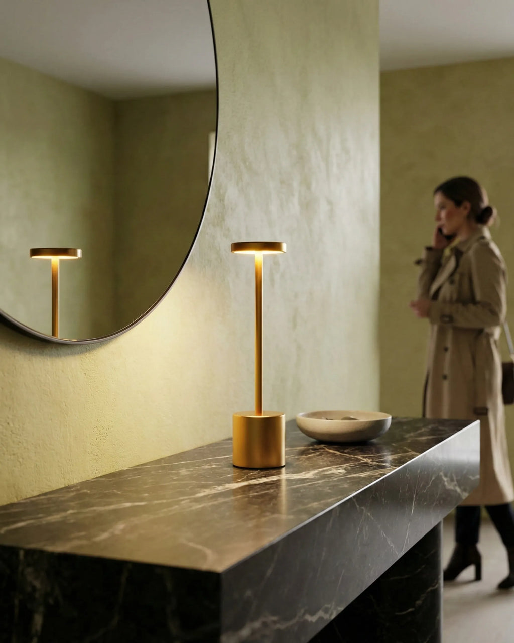NOVA — Lampe de Table Sans Fil Rechargeable pour Chambre et Chevet
