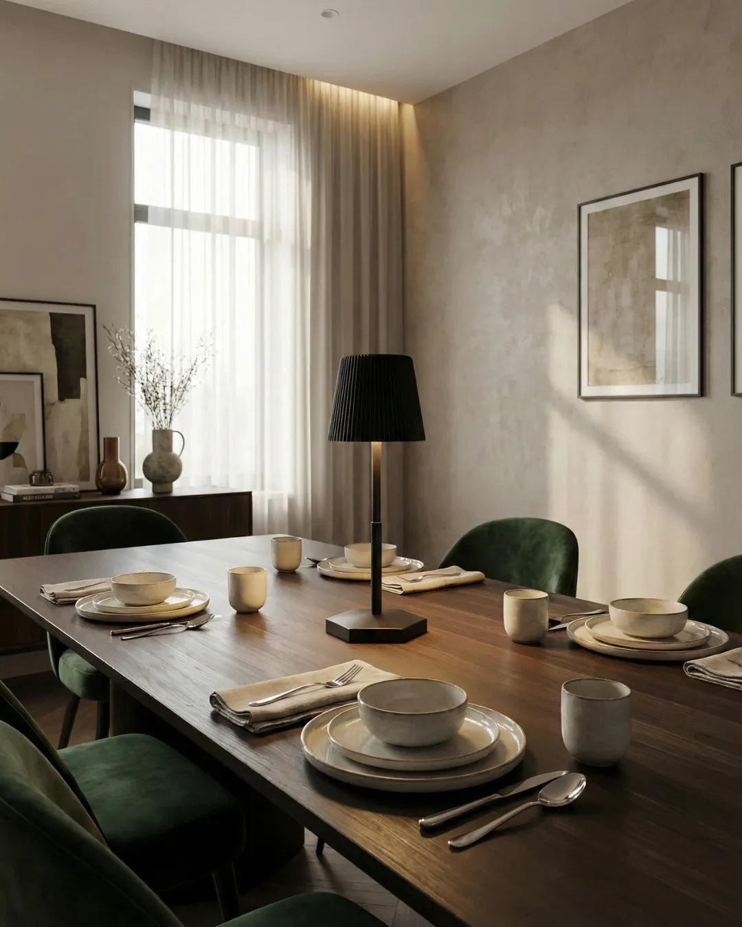 TOVI — Lampe de Table Sans Fil Rechargeable pour Chambre et Chevet