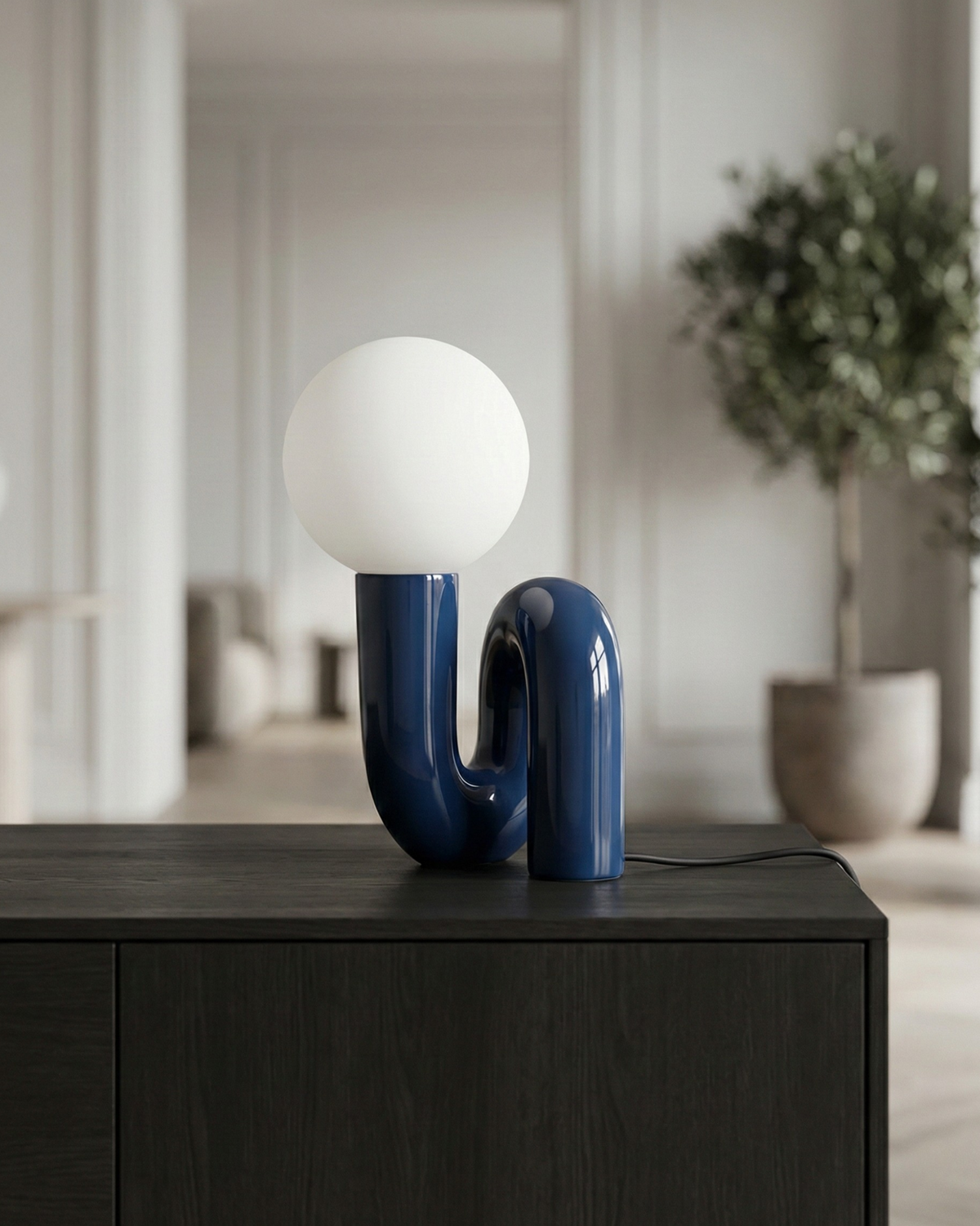 ARCA — Lampe de Table en Verre pour Salon et Bureau