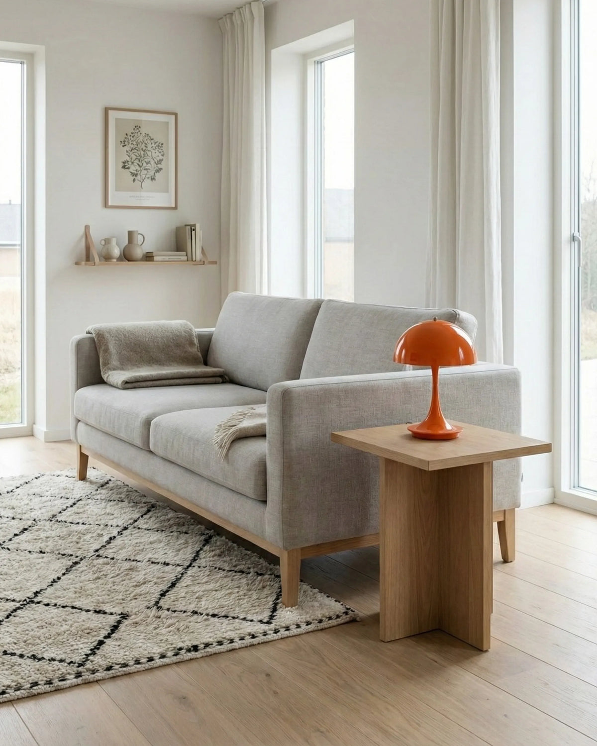 MIDO — Lampe de Chevet Tactile Sans Fil Rechargeable